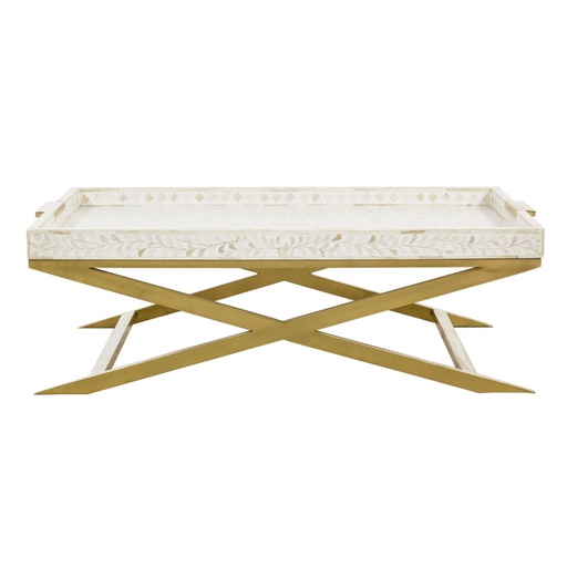 [Wood - Living Room - Coffee Table / 1209102001 / 125*70*41] Marimar Coffee Table