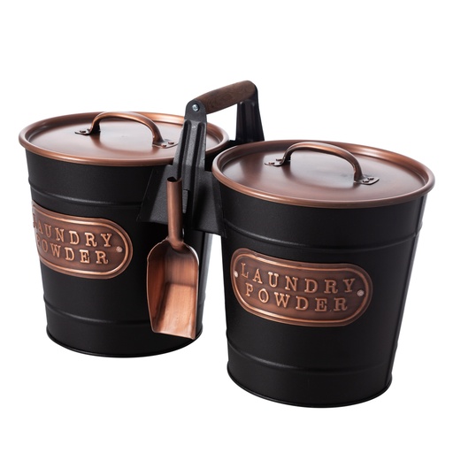 [Home Textile - Storage Units - Regulator / 1235871001 / 46*23*23] Metal Detergent Basket Double 46X23X23