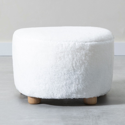 [Sofa - Puff - Puff / 1221086001 / 58*56*35] Molly Puff White