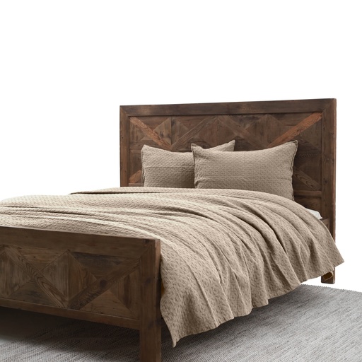 [Home Textile - Bed Linen - Bed Cover Group / 1239044001 / 240*260*1] Niko Bedspread Set Beige 240X260