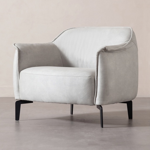 [Sofa - Bergere - Bergere / 1222375001 / 90*80*77] Note Armchair Beige