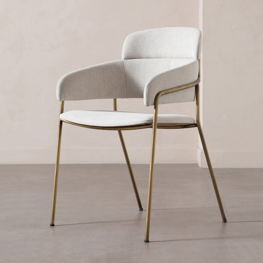 [Wood - Dining Room Group - Chair / 1235138001 / 60*60*89] Nour Dining Chair Beige