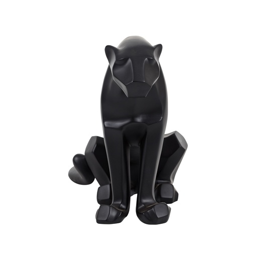 [Decorative - Vase Statuette Group - Statuette / 1228010001 / 24*100*63] Puma Object 100Cm Black