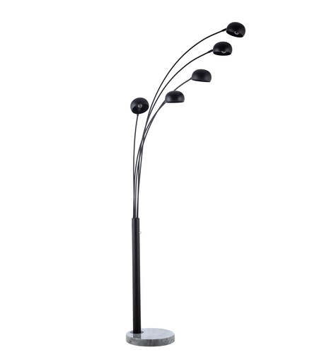 [Lighting - Floor Lamps - Floor Lamp / 1234218001 / 1*1*164] Quintet Black Floor Lamp