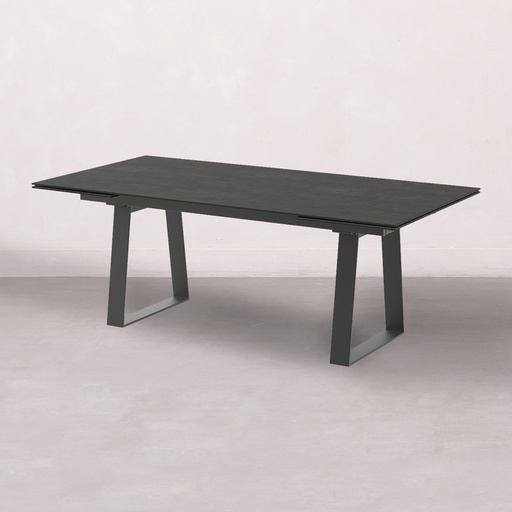 [Wood - Dining Room Group - Dinner Table / 1233845001 / 100*200*75] Rafael Extendable Dining Table 200(50+50)X100