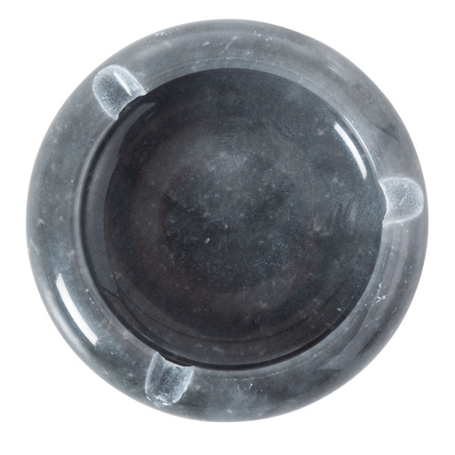 [Personal Accessories - Hobby Group - Tobacco Group / 1240361001 / 10,5*10,5*3] Round Marble Ashtray Gray