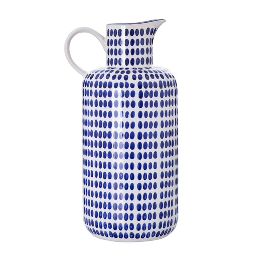 [Decorative - Vase Statuette Group - Decorative Vase / 1232043001 / 13*15*31] Ruby Ceramic Vase 15X13X31Cm