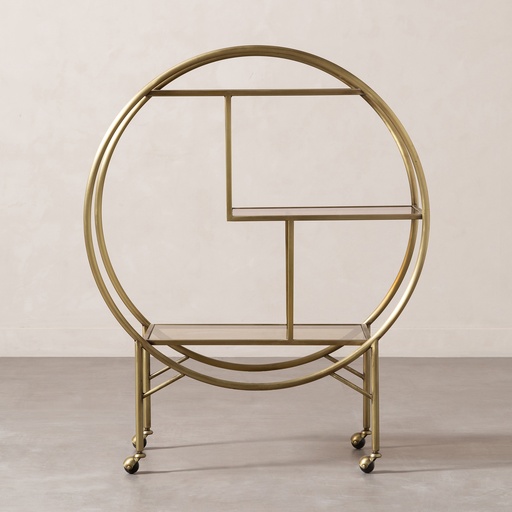 [Wood - Complementary Furniture Group - Dinner Trolley / 1224627001 / 100*100*120] Santos Trolley