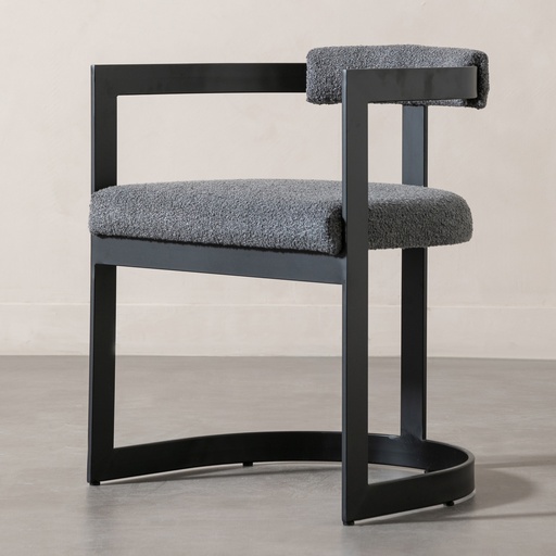 [Wood - Dining Room Group - Chair / 1243453001 / 55*48*68] Selly Dining Chair Grey