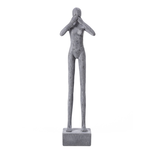 [Decorative - Vase Statuette Group - Statuette / 1235208001 / 13*11*50] Speak-No Object 13X11X50Cm