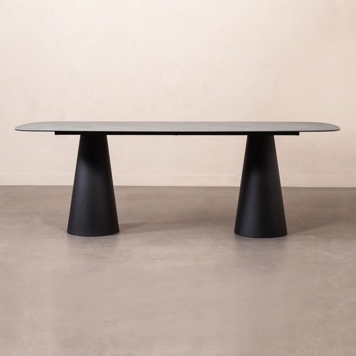 [Wood - Dining Room Group - Dinner Table / 1230708001 / 230*100*77] Stone Dining Table