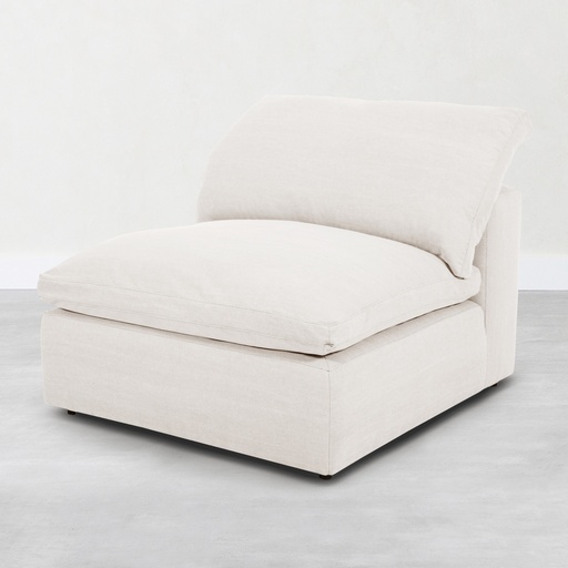 [Sofa - Corner Sofa - L Seating Set / 1203254001 / 90*100*76] Tiffany Module White