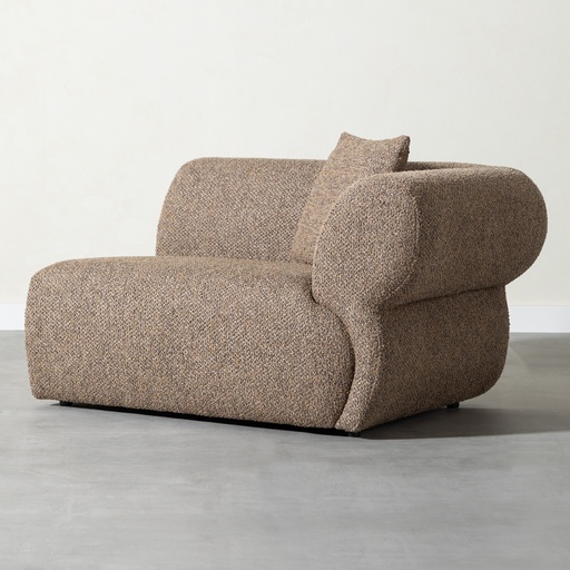 [Sofa - Couch - Sofa / 1244107001 / 125*100*71] Tokia Left Module 125 Cm. Brown