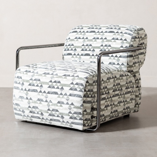 [Sofa - Couch - Sofa / 1244111001 / 74*98*70] Tokio Bergere Patterned