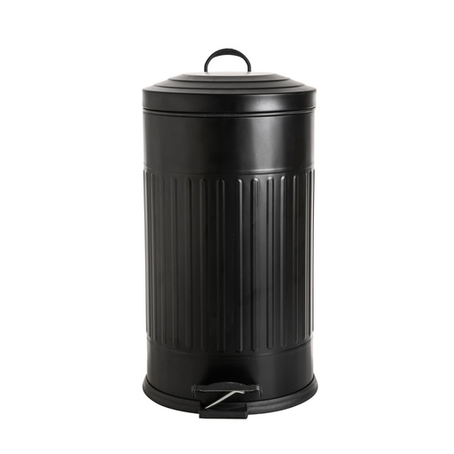 [Home Cosmetics - Trash Can - Trash Can / 1246812001 / 24,5*24,5*42,5] Trash Can Vintage Black - 16 Lt