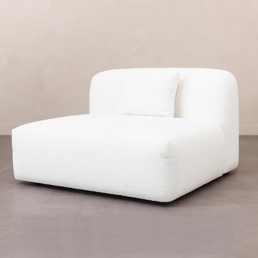 [Sofa - Corner Sofa - L Seating Set / 1239318001 / 105*85*80] Troy Middle Module White