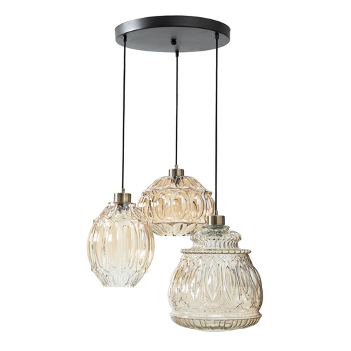 [Lighting - Ceiling Lamps - Pendant Lamp / 1239473001 / 72*72*140] Versay 3 Pendant Lamps
