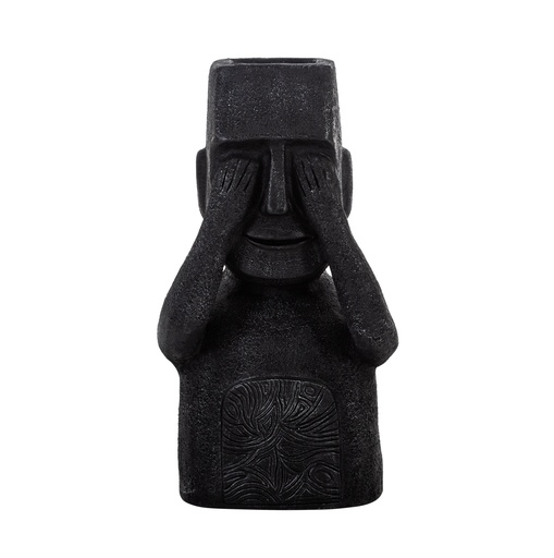 [Decorative - Vase Statuette Group - Statuette / 1229482001 / 31*36*70] Vidi Gray Object 31X36X70Cm