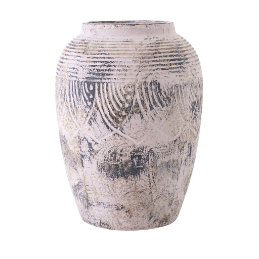 [Decorative - Vase Statuette Group - Decorative Vase / 1231911001 / 19*19*26] Wendy Ceramic Vase 26Cm