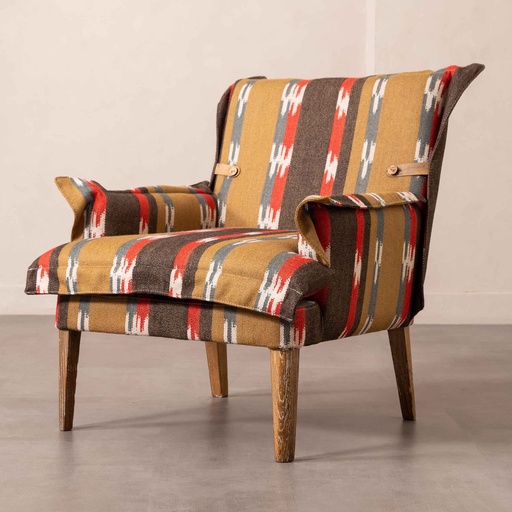 [Sofa - Bergere - Bergere / 1239311001 / 77*70*86] Western Bergere