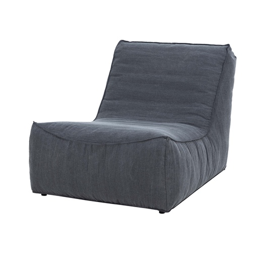 [Sofa - Bergere - Bergere / 1230121001 / 90*120*80] Wind Bergere Dark Grey