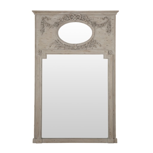 [Decorative - Wall Decoration - Mirrors / 1186584001 / 106*160*1] Zeus Wall Mirror 106X160 Cm